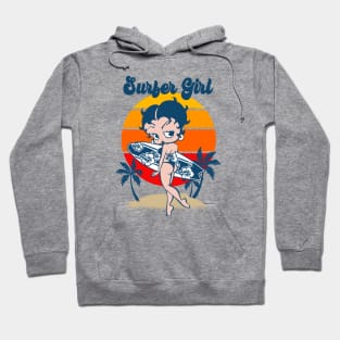 BETTY BOOP - Surfer girl Hoodie